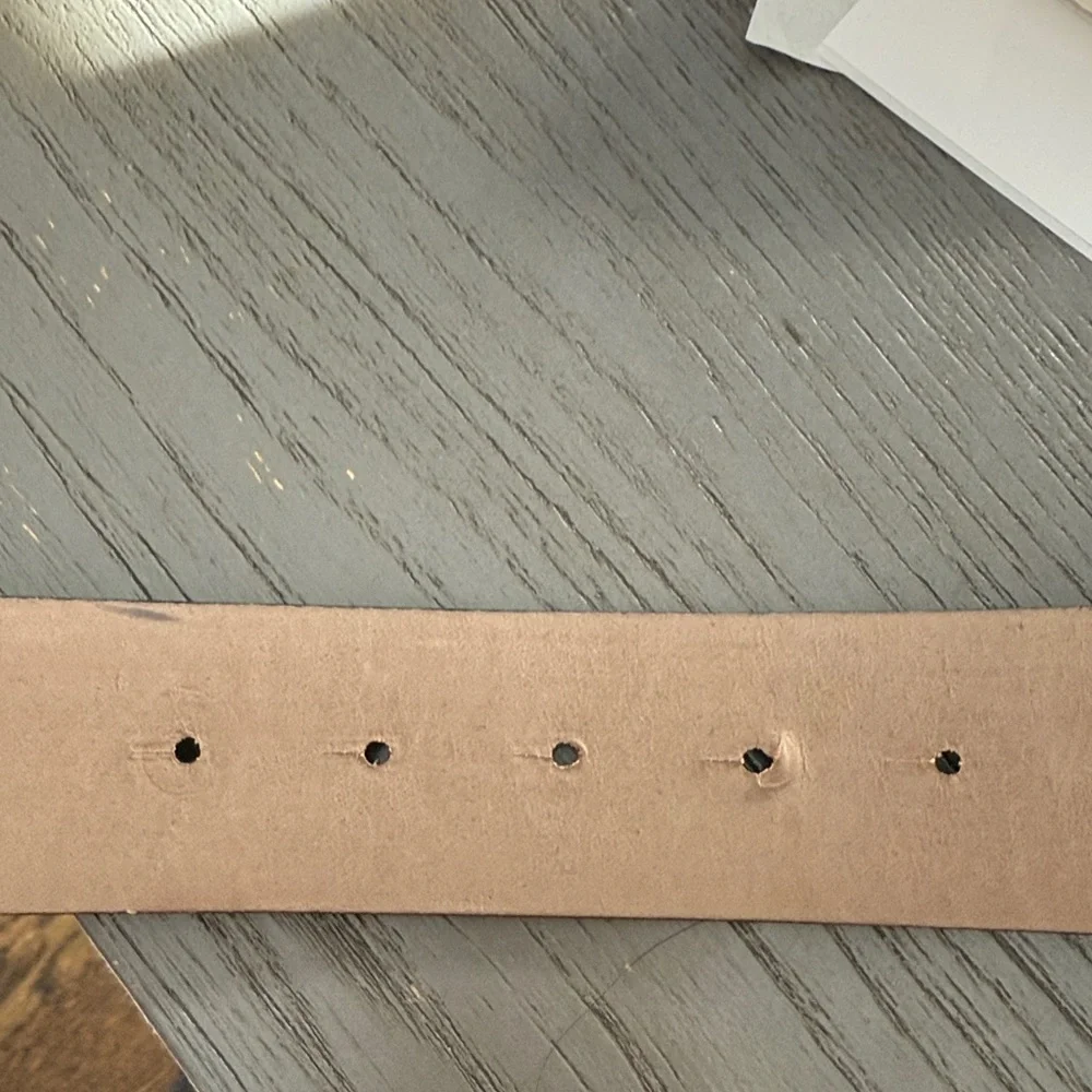 PATRIZIA Pepe only for girls Vera Pelle Tan Leather Belt S